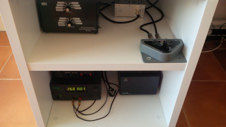 MFJ-4726 6x6 TRX and Antennas coax switch, ALPHADELTA "N" type coax switch and power supplies