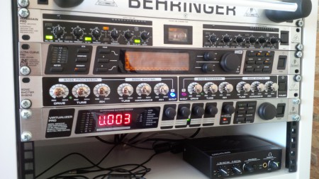 MIC2200, DEQ2496, SX3040 and DSP2024P